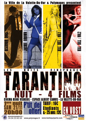 Nuit Tarantino à Toulon le 21 novembre 2009