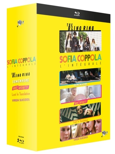 Coffret blu-ray intégrale Sofia Coppola