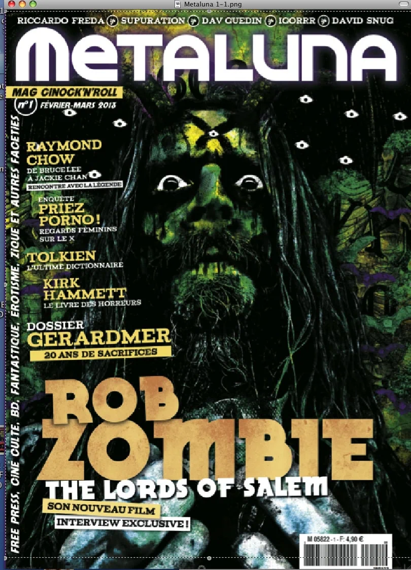 Découvrez le premier numéro de METALUNA !