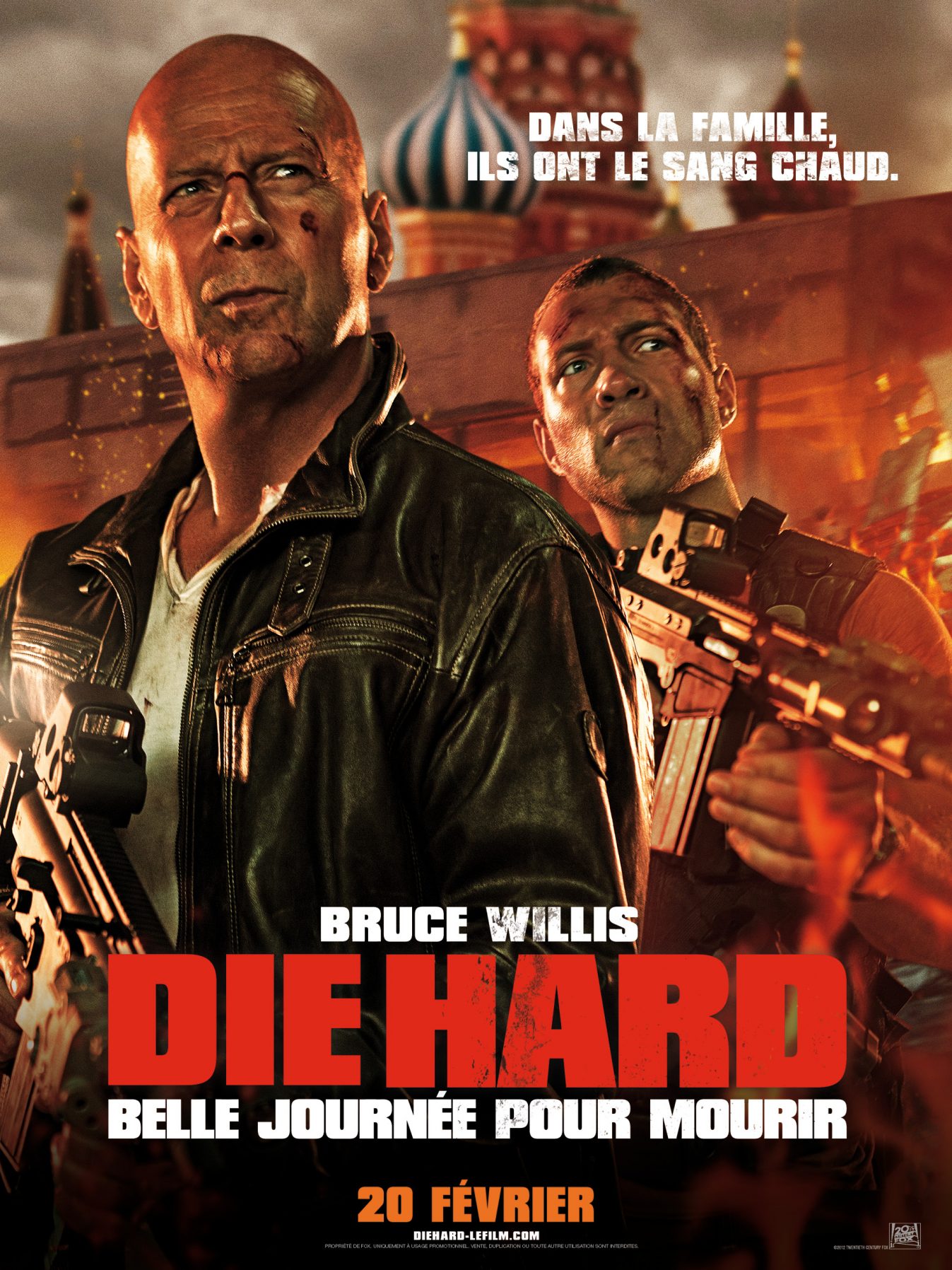 Die hard 5 : affiche du film et nouvelle bande-annonce explosive