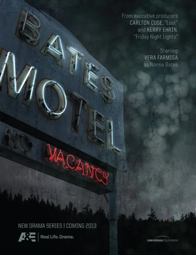 La série Bates Motel tirée du film Psycho de Alfred Hitchcock