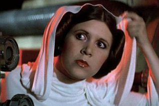 Carrie Fisher en Princesse Leia dans Star Wars : Episode VII