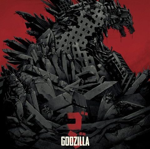 Poster pour le remake de Godzilla