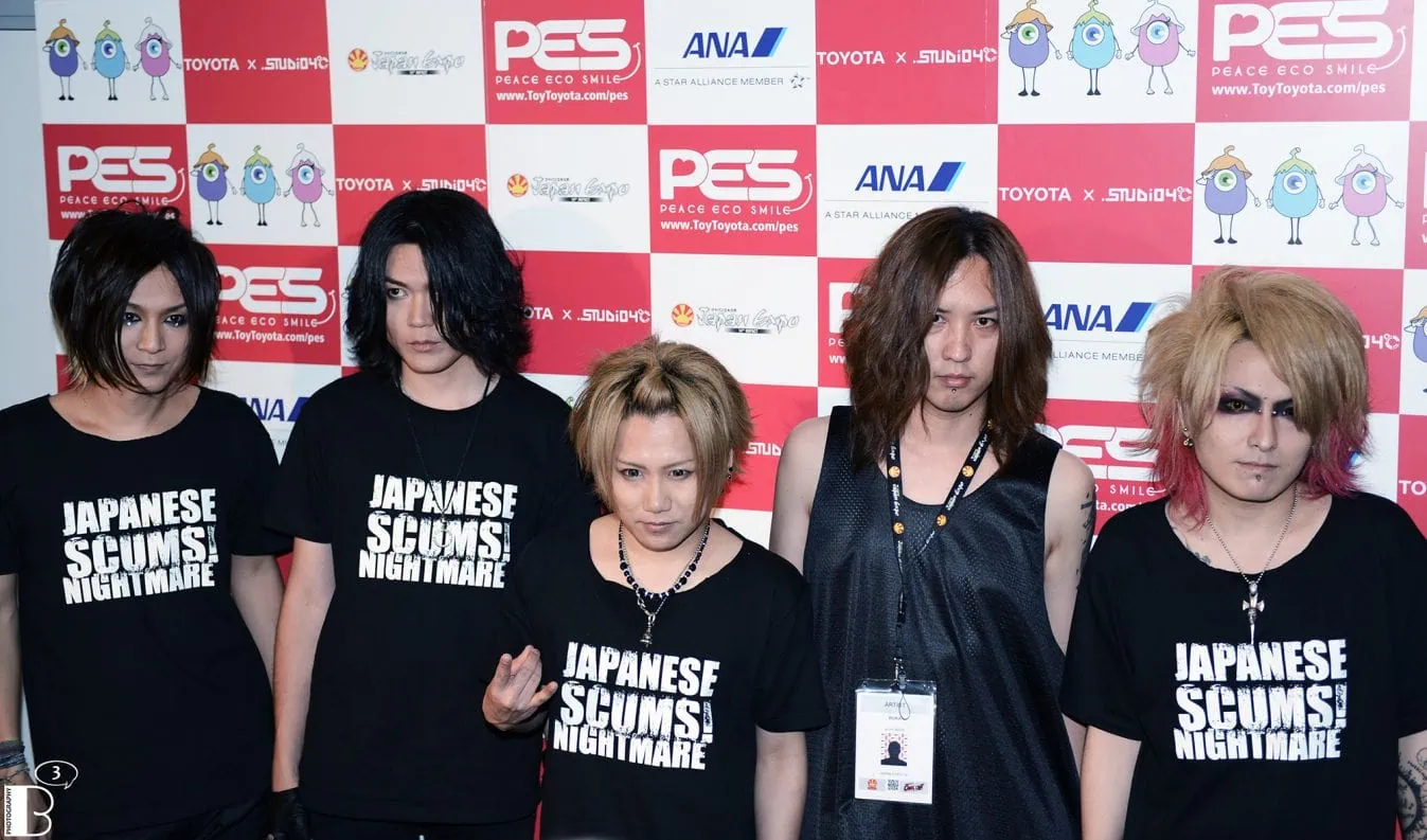Interview du groupe NIGHTMARE lors de la JAPAN EXPO 2013