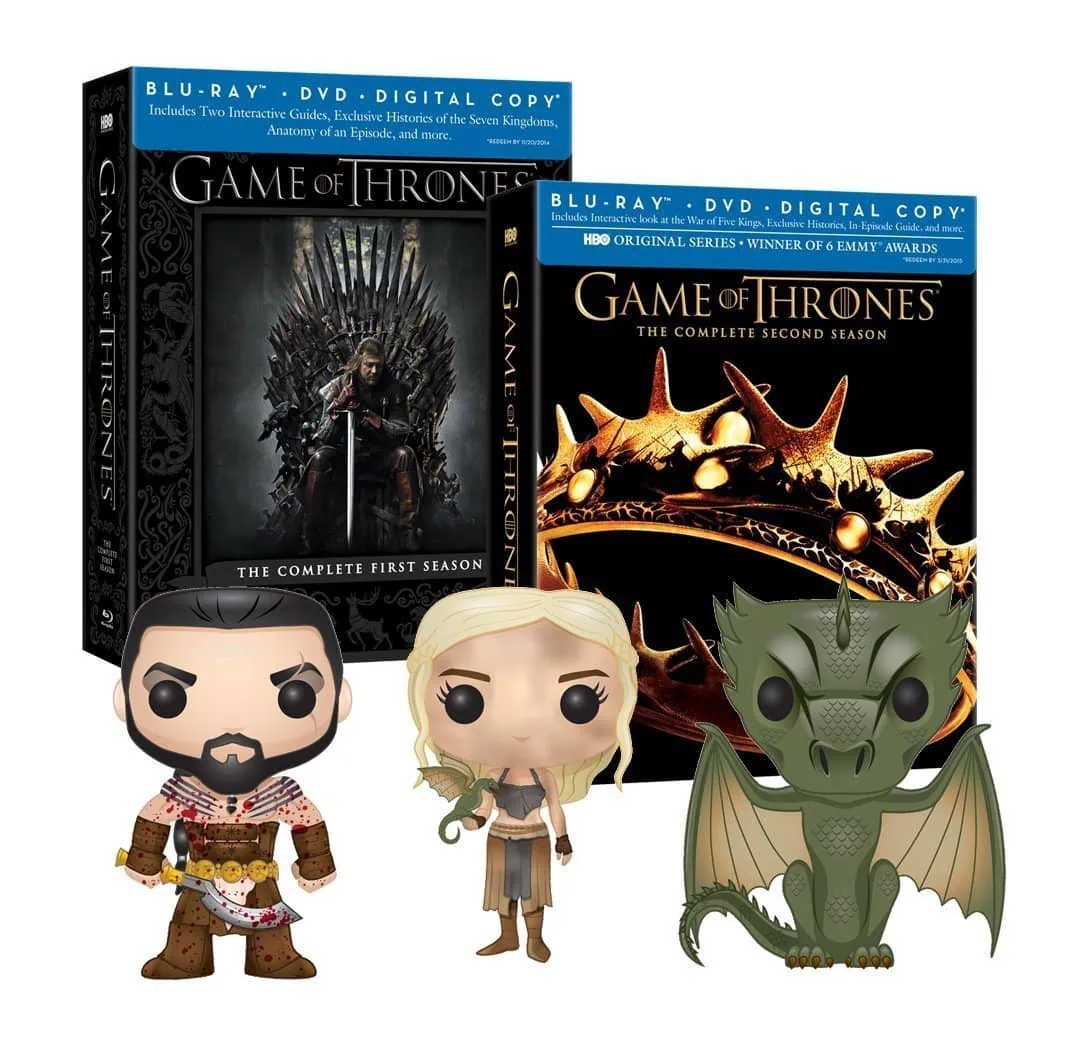 Game of thrones saison 1 et 2 en collector