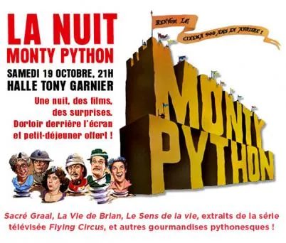 La nuit Monty Python au festival Lumières de Lyon : billets en vente !