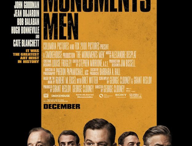 Poster et trailer des Monuments Men de George Clooney