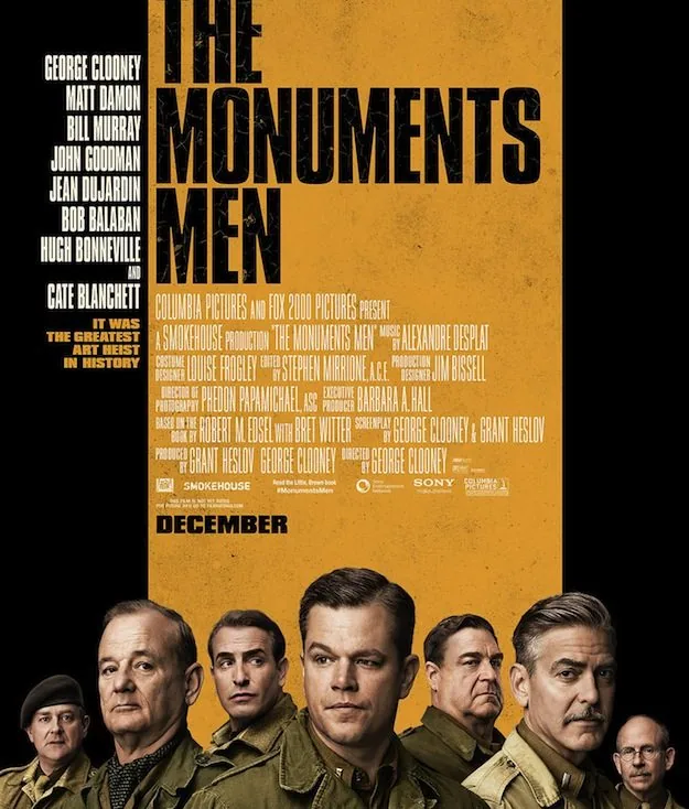 Poster et trailer des Monuments Men de George Clooney
