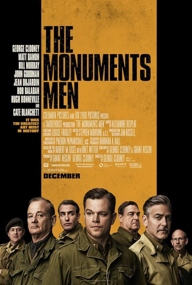 Poster et trailer des Monuments Men de George Clooney