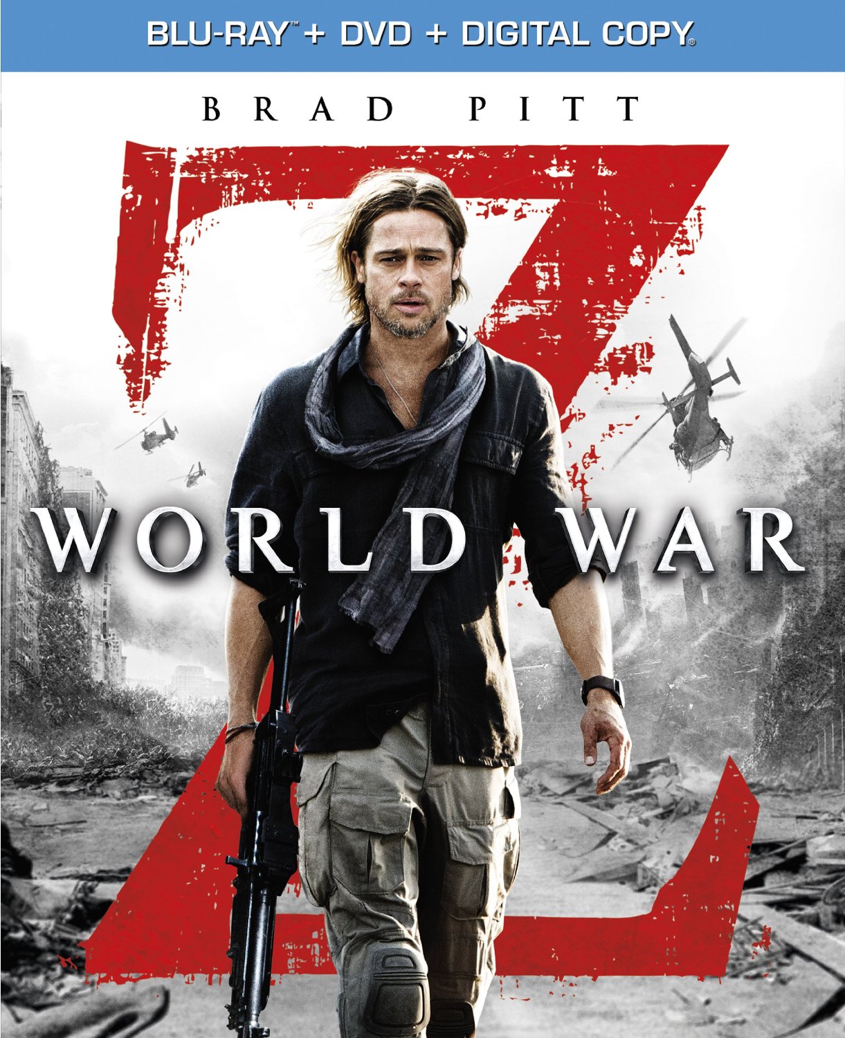 World War Z en blu-ray et dvd