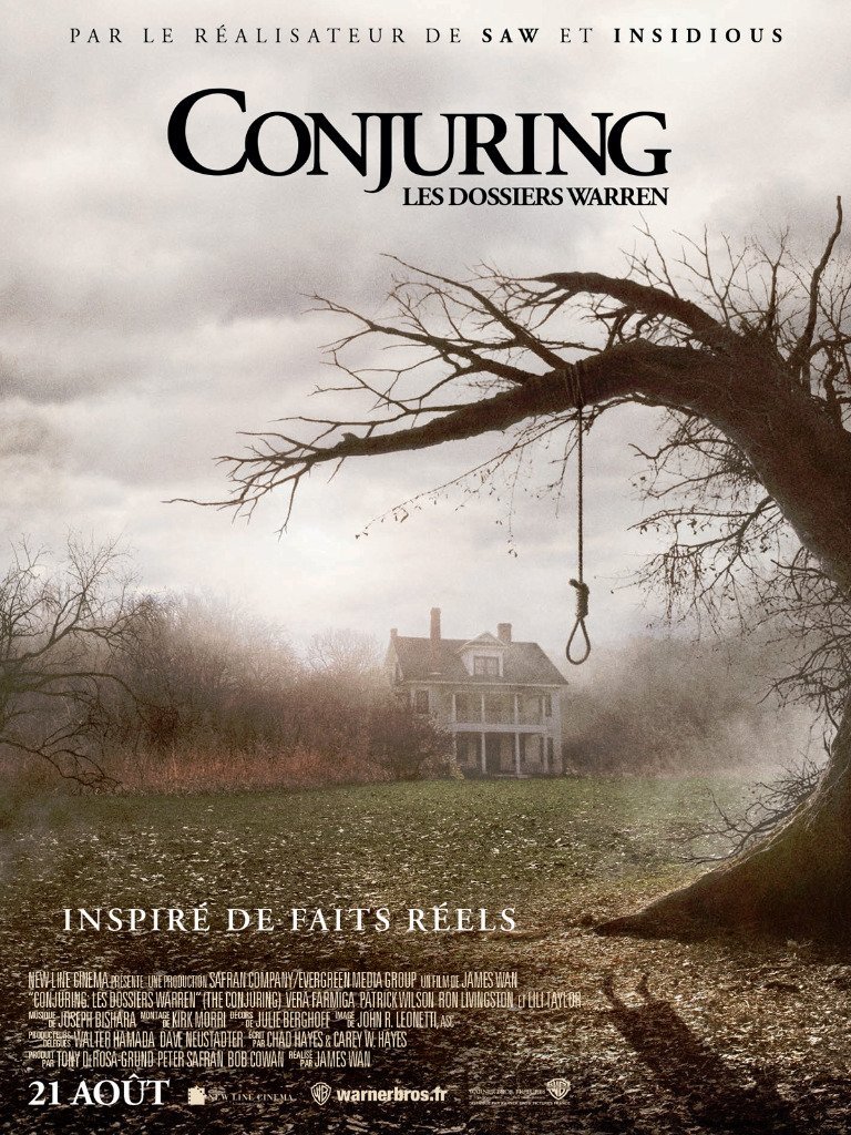 Conjuring : les dossiers Warren en DVD et Blu-ray