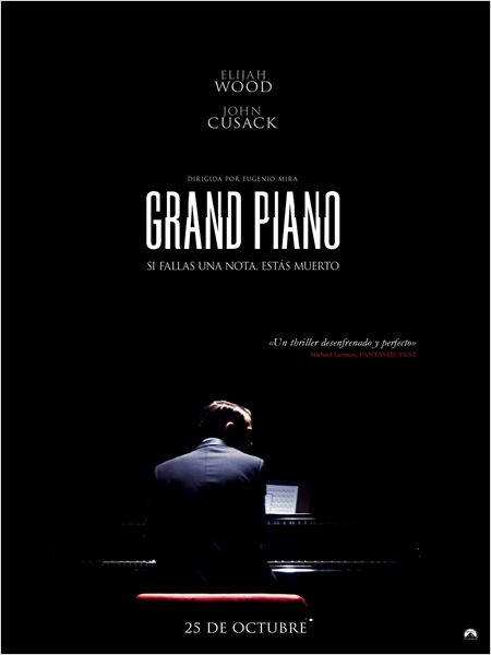 Trailer pour le thriller espagnol Grand Piano avec Elijah Wood