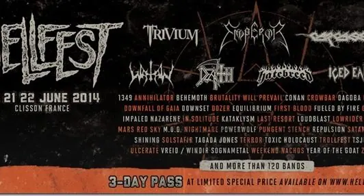 Hellfest 2014 : premiers groupes et dates annoncés !