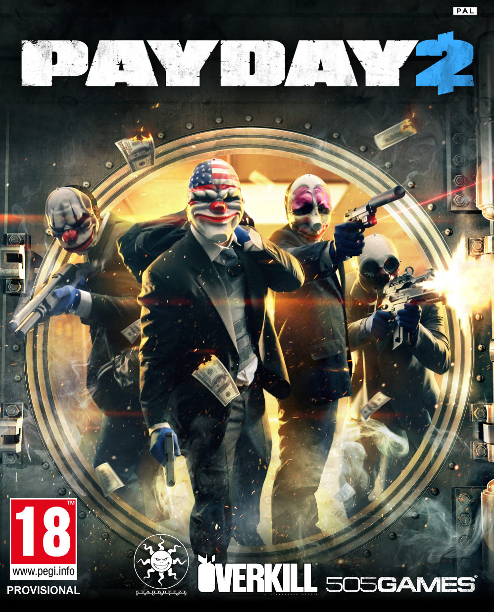 Payday 2 actuellement gratuit sur Steam !