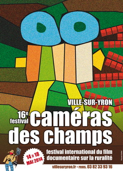 Visuel officiel du festival Caméras des Champs 2014