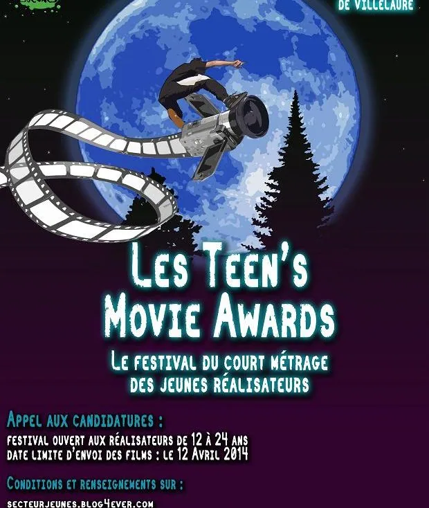 Teen's Movie Award 2014 : c'est parti pour les inscriptions ! 1 Teen's Movie Award 2014 : c'est parti pour les inscriptions !