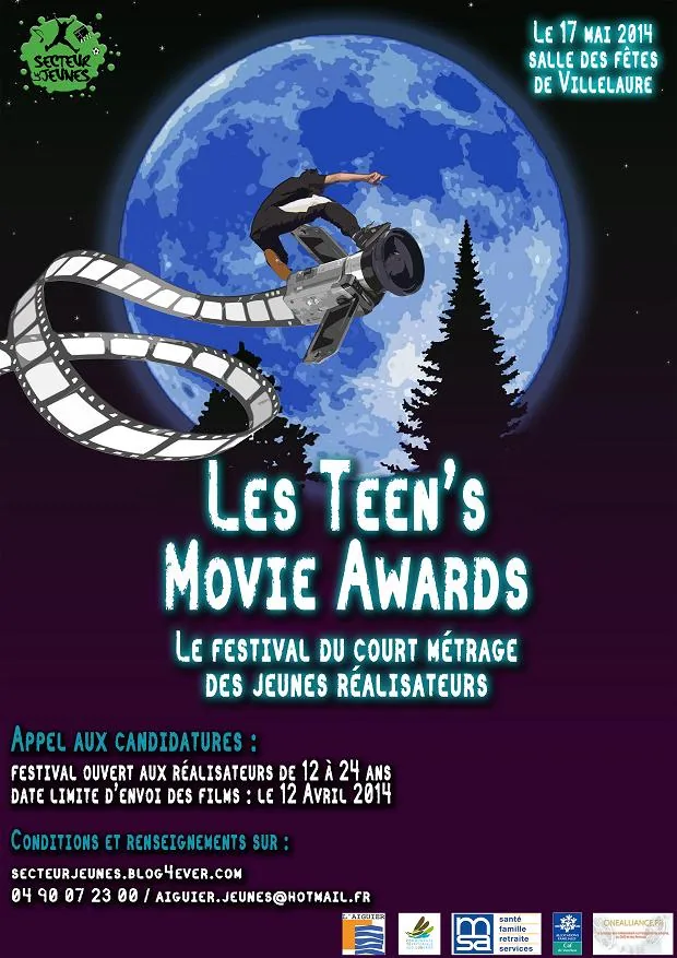 Teen's Movie Award 2014 : c'est parti pour les inscriptions ! 2 Teen's Movie Award 2014 : c'est parti pour les inscriptions !