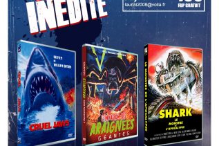 Requins et araignées : 3 premiers titres inédits chez Alexx Productions !