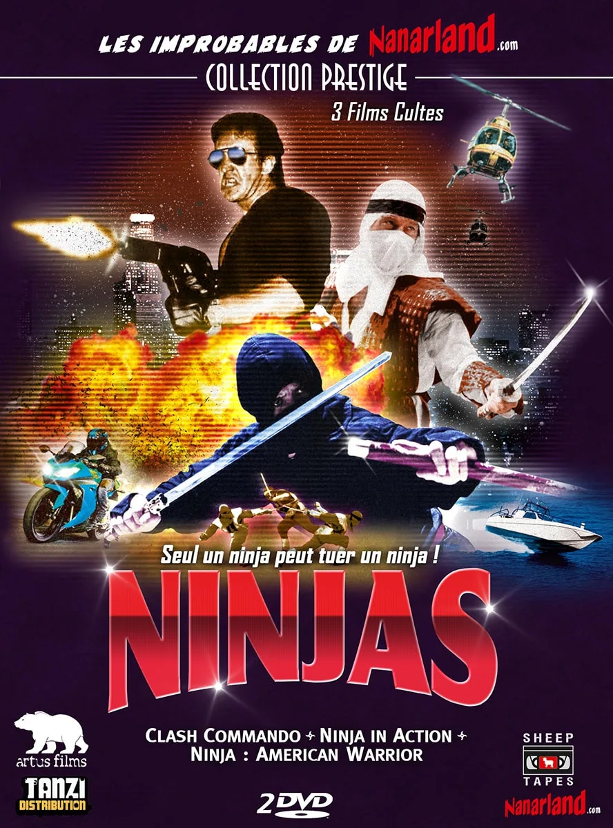 Coffret Ninjas chez Artus films