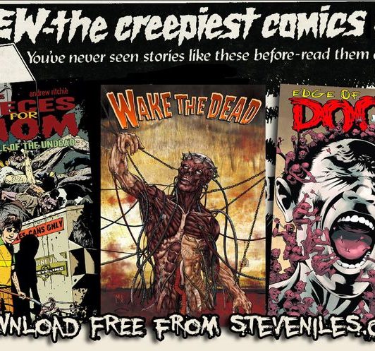 Steve Niles offre 3 comics pour Halloween à lire en ligne !