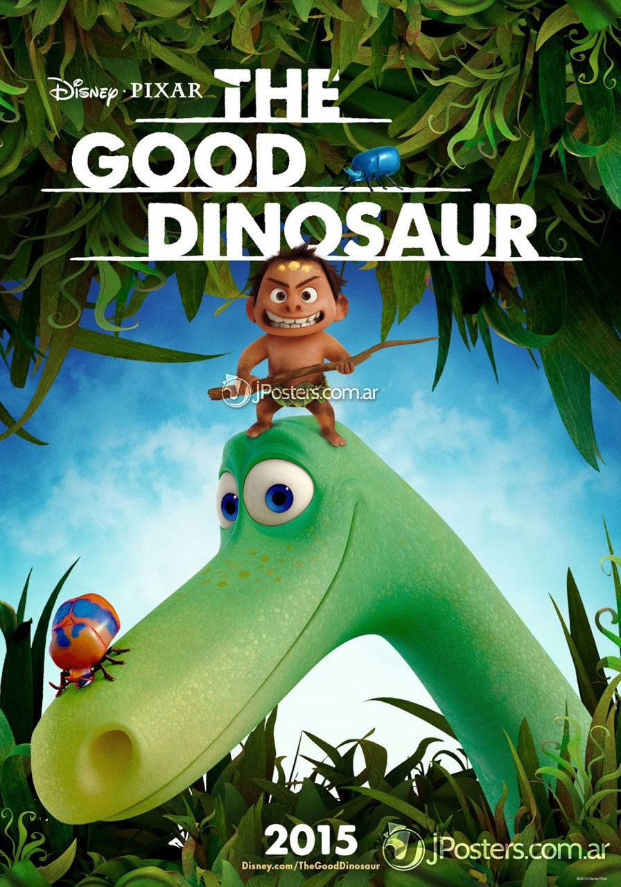 Premier poster pour le nouveau Pixar, The Good Dinosaur