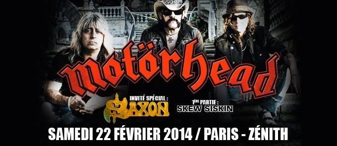 Motörhead : tournée européenne annulée!