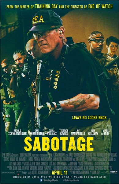 Restricted trailer de Sabotage avec Arnold Schwarzenegger