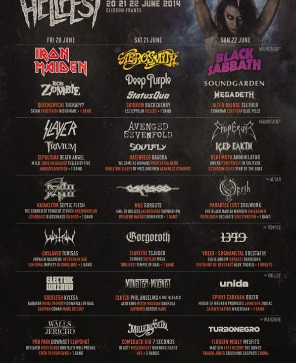 Hellfest 2014 : COMPLET !!!