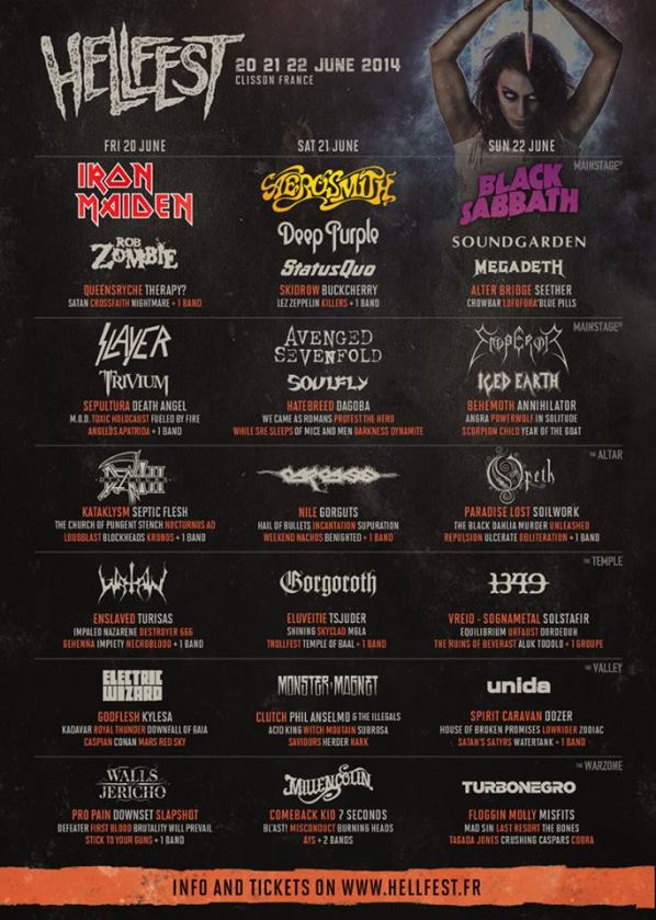 Hellfest 2014 : COMPLET !!!