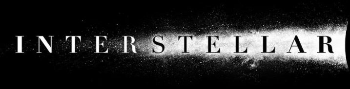 Logo et site internet pour Interstellar de Christopher Nolan