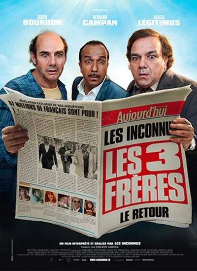 Les Inconnus : La bande annonce des trois Frères, le retour