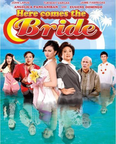 Here comes the bride