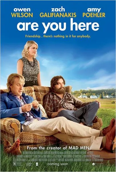 Trailer de Are you here avec Zach Galifianakis et Owen Wilson