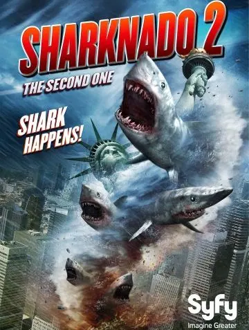 Sharknado 2 le nouveau teaser et sur Syfy France en juillet 6 Sharknado 2 le nouveau teaser et sur Syfy France en juillet