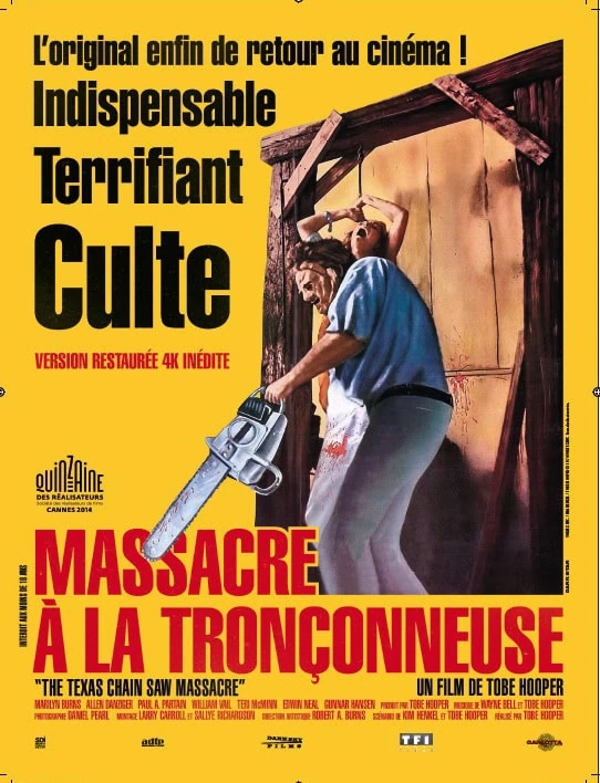 Soirée Massacre à la tronçonneuse en présence de Tobe Hooper