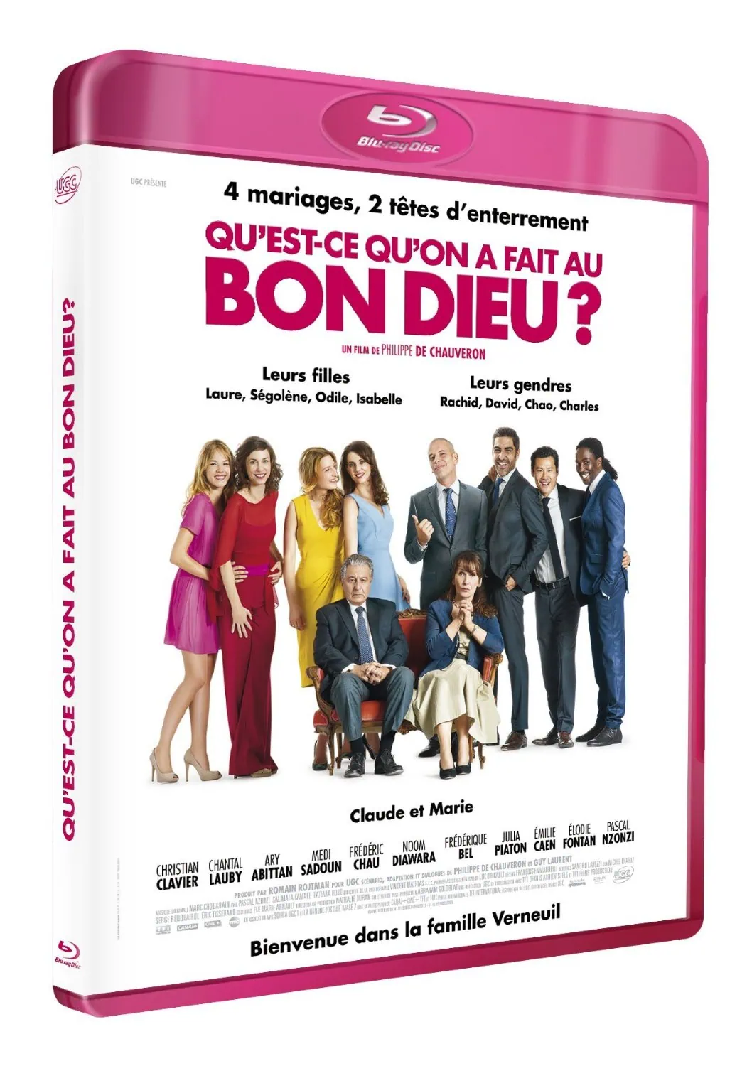 Qu'est-ce qu'on a fait au Bon Dieu ? en blu-ray et DVD