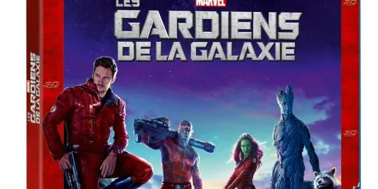 Les Gardiens de la Galaxie en Blu-ray et DVD
