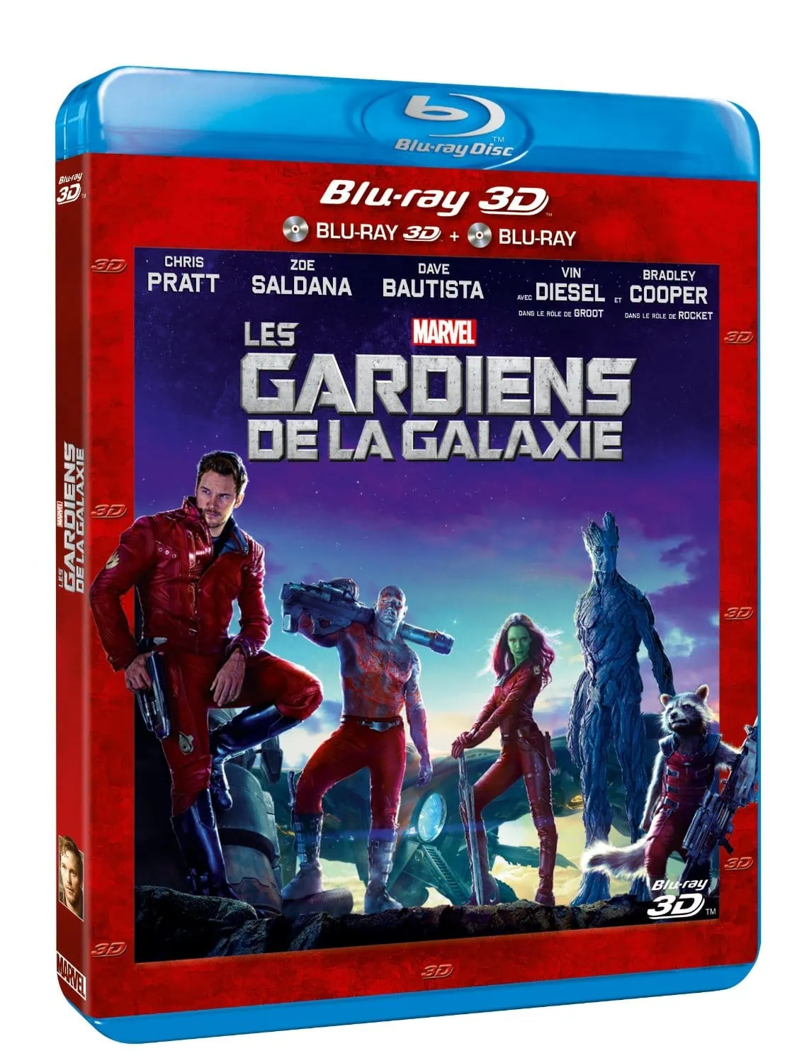 Les Gardiens de la Galaxie en Blu-ray et DVD