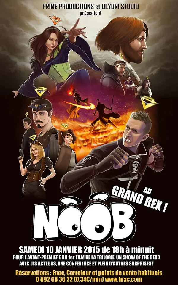 Bande annonce de Noob film 1