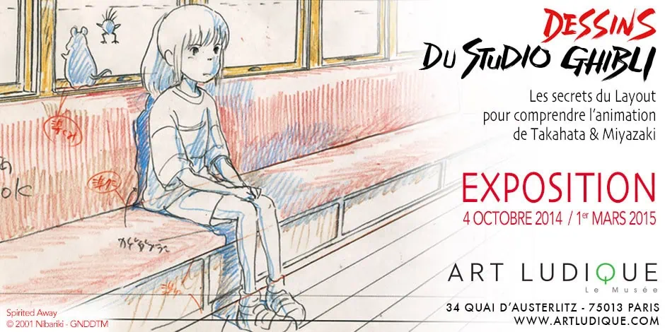 Derniers jours pour l'expo Ghibli au musée Art Ludique