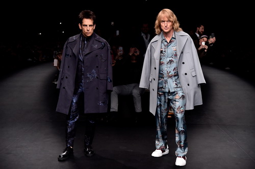 Zoolander 2 au défilé Valentino pendant le Paris Fashion Week : La vidéo
