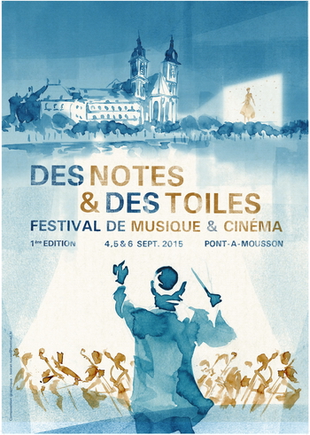Festival Des notes et des toiles avec Vladimir Cosma et Eric Serra