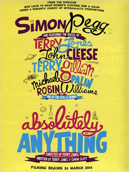Trailer d'Absolutely Anything avec Simon Pegg