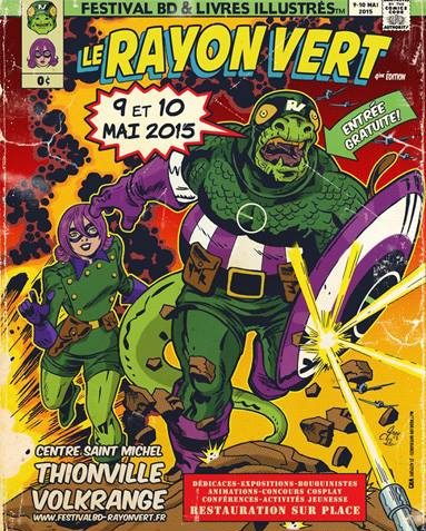 4ème édition du festival de la bande dessinée Le Rayon Vert