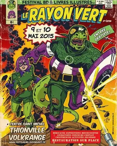 4ème édition du festival de la bande dessinée Le Rayon Vert 11 4ème édition du festival de la bande dessinée Le Rayon Vert