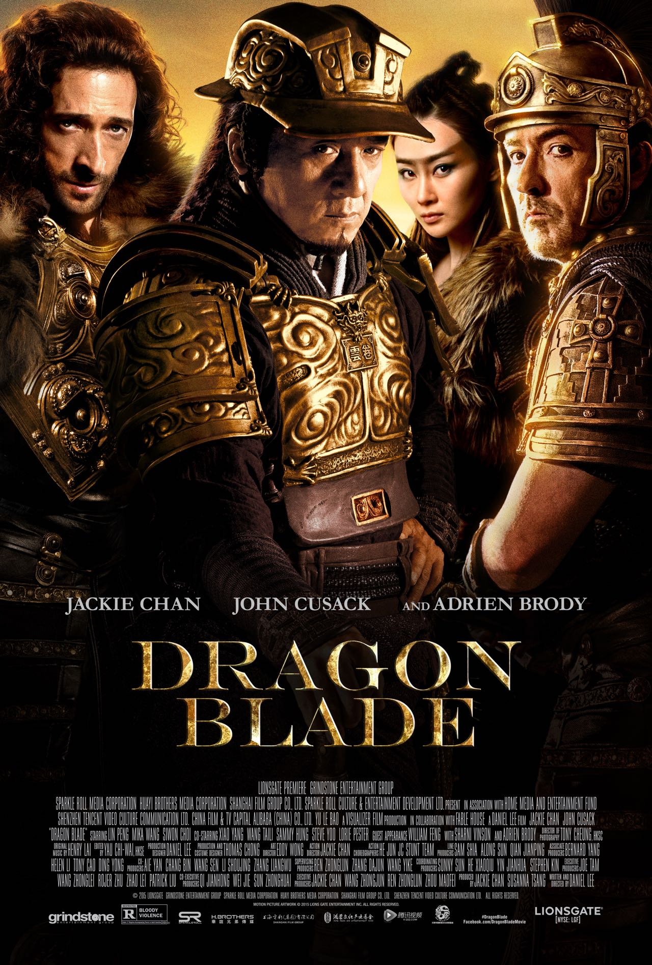 Trailer de Dragon Blade avec Jackie Chan et Adrien Brody
