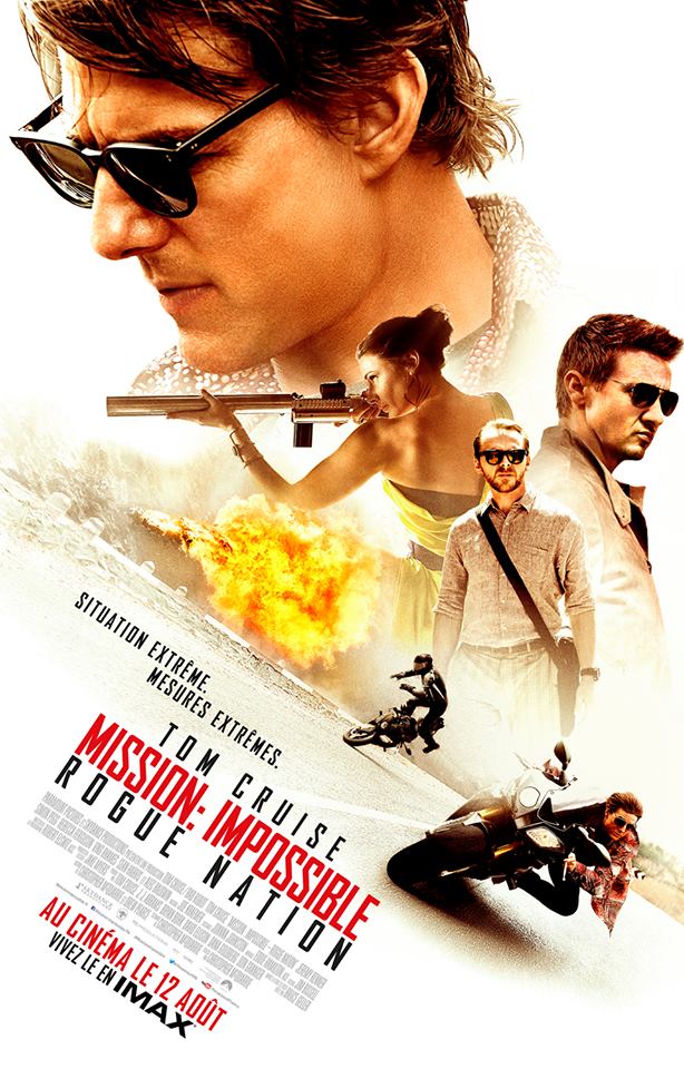 Affiche et nouvelle bande-annonce de Mission : Impossible- Rogue Nation