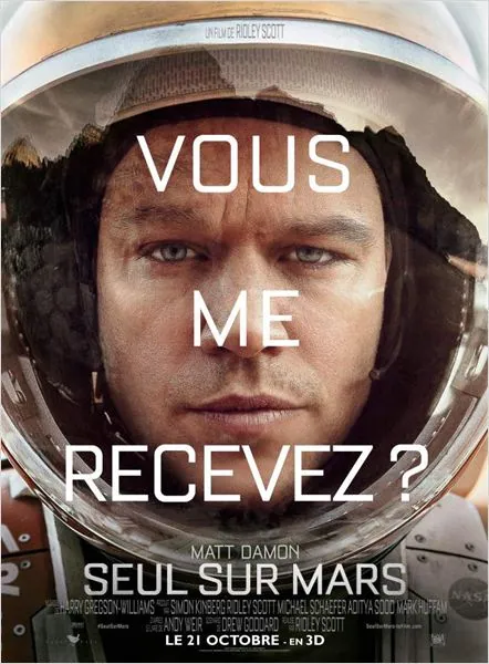 Nouvelle bande-annonce de Seul sur Mars avec Matt Damon 1 Nouvelle bande-annonce de Seul sur Mars avec Matt Damon