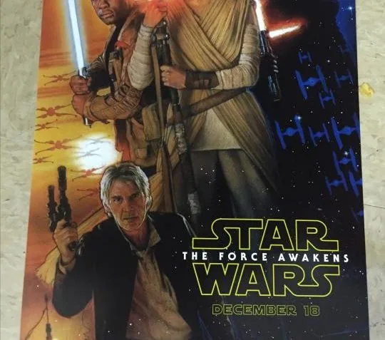 Poster de Star Wars: The Force Awakens 3 Poster de Star Wars: The Force Awakens