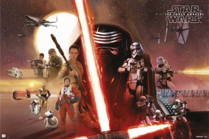 Posters de Star Wars : Episode VII - Le Réveil de la Force 9 Posters de Star Wars : Episode VII - Le Réveil de la Force